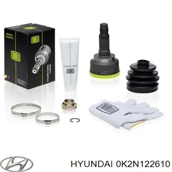Compre 0K2N122610 Hyundai/Kia Junta homocinética externa dianteira esquerda