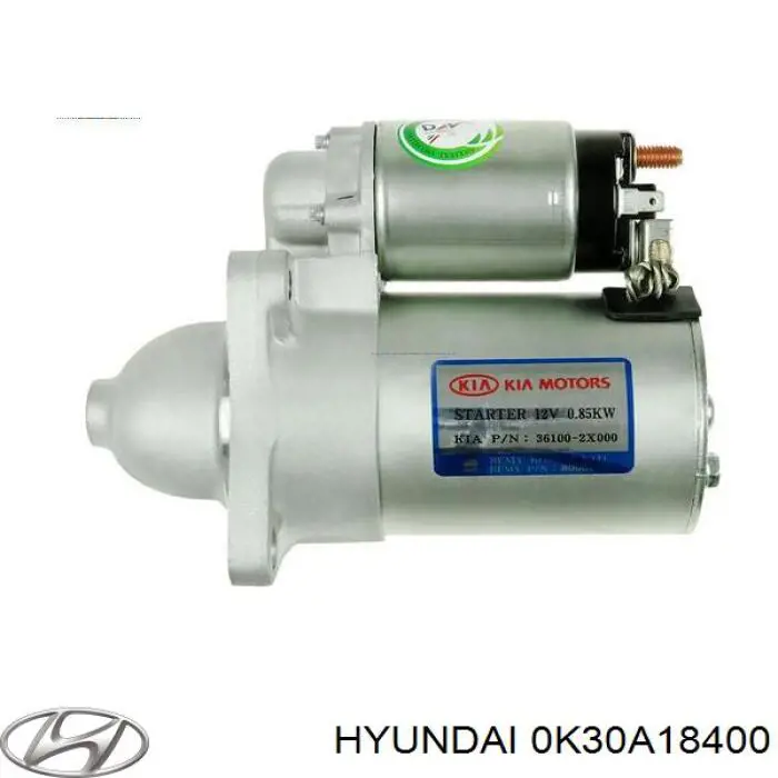 Motor de arranco Hyundai/Kia 0K30A18400 preço, a partir de 71,04 USD