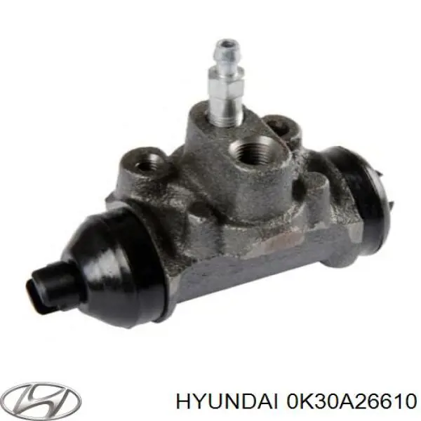0K30A26610 Hyundai/Kia Cilindro traseiro do freio de rodas de trabalho
