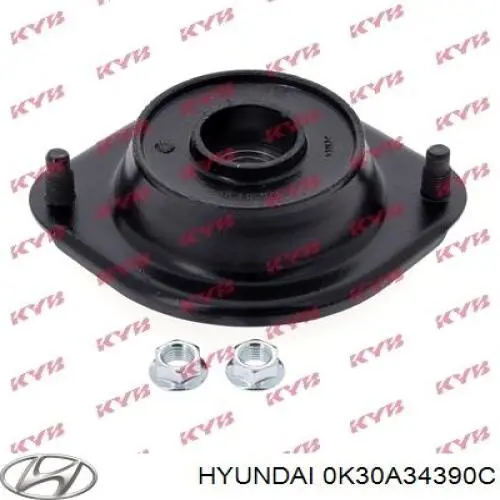 0K30A34390C Hyundai/Kia Suporte de amortecedor dianteiro