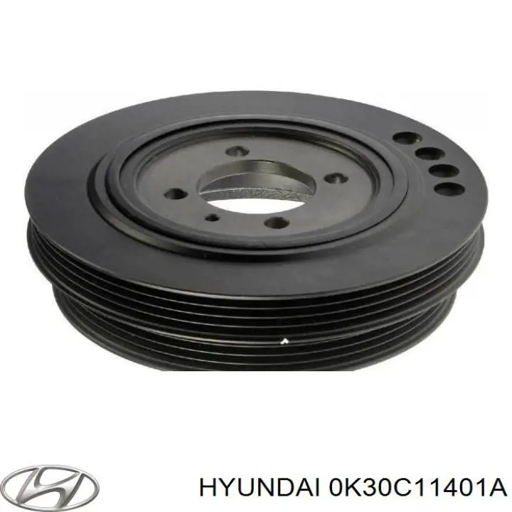 0K30C11401A Hyundai/Kia Polia de cambota