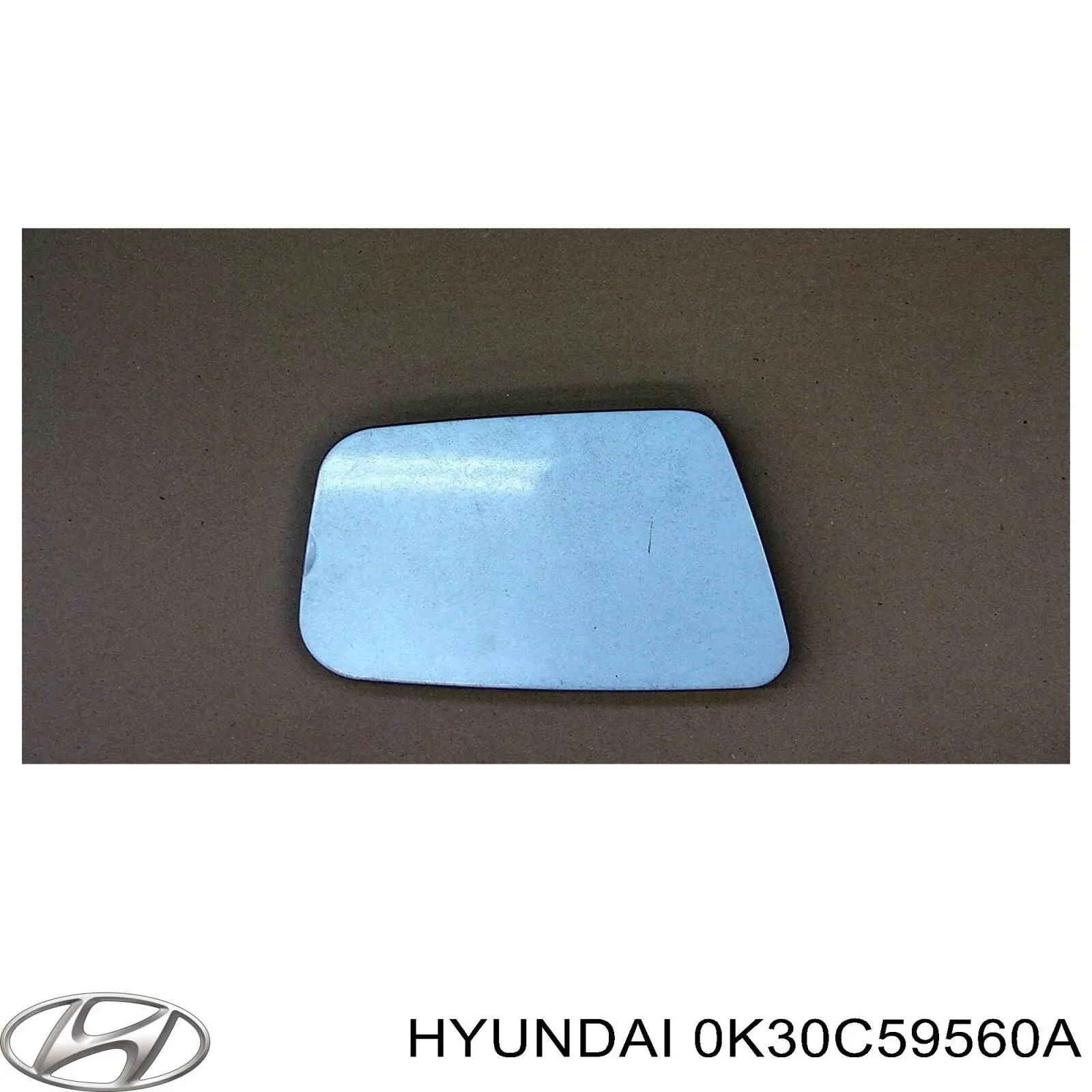 Compre 0K30C59560B Hyundai/Kia Mecanismo de acionamento de vidro da porta dianteira esquerda