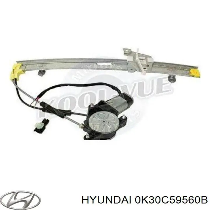 Mecanismo de acionamento de vidro da porta dianteira esquerda Hyundai/Kia 0K30C59560B preço, a partir de 105,02 USD