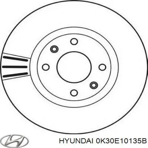 0K30E10135B Hyundai/Kia Parafuso de cabeça de motor (CBC)