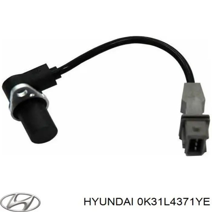 0K31L4371YE Hyundai/Kia Sensor ABS traseiro direito