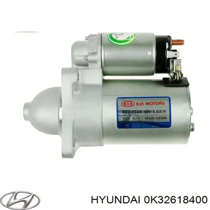 Compre 0K32618400 Hyundai/Kia Motor de arranco