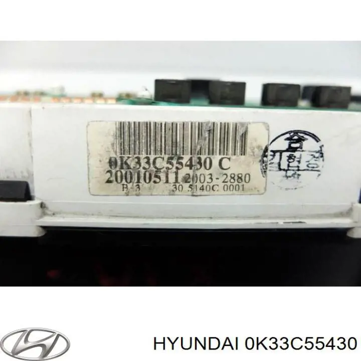 Compre 0K33C55430 Hyundai/Kia Painel de instrumentos (quadro de instrumentos)