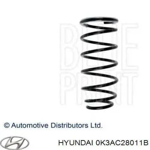 Compre 0K3AC28011B Hyundai/Kia Mola traseira