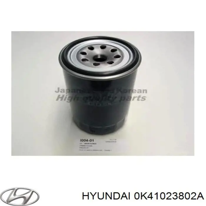 Filtro de óleo 0K41023802A Hyundai/Kia