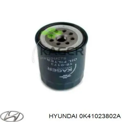 0K41023802A Hyundai/Kia Filtro de óleo