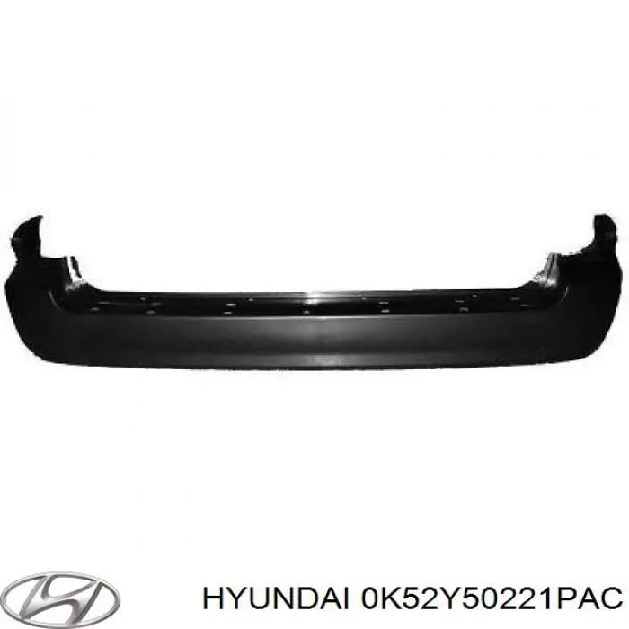 0K52Y50221PAC Hyundai/Kia Pára-choque traseiro