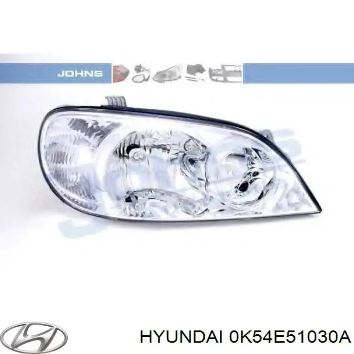 Luz direita Hyundai/Kia 0K54E51030A preço, a partir de 91,94 USD