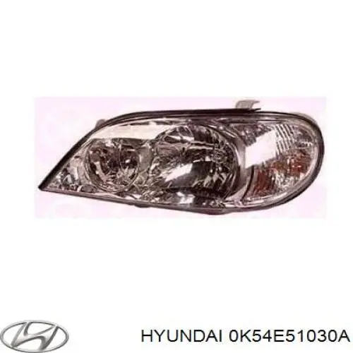 0K54E51030A Hyundai/Kia Luz direita