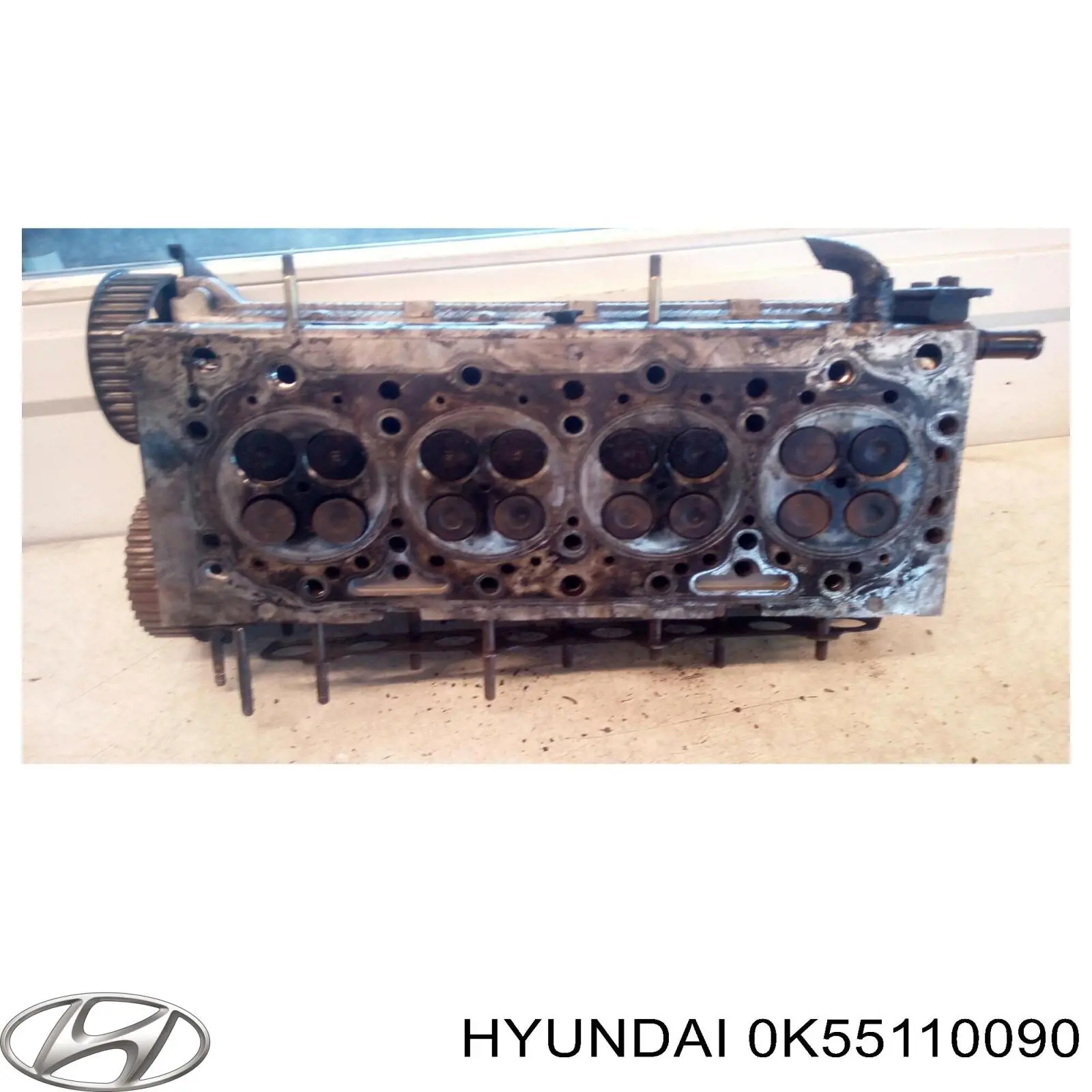 Compre 0K55110090 Hyundai/Kia Cabeça de motor (CBC)