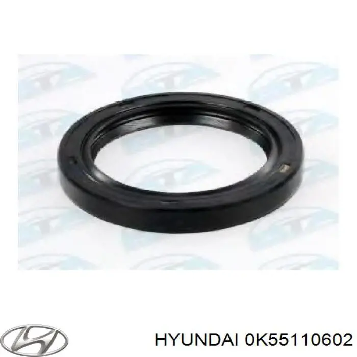 0K55110602 Hyundai/Kia Vedação dianteira de cambota de motor