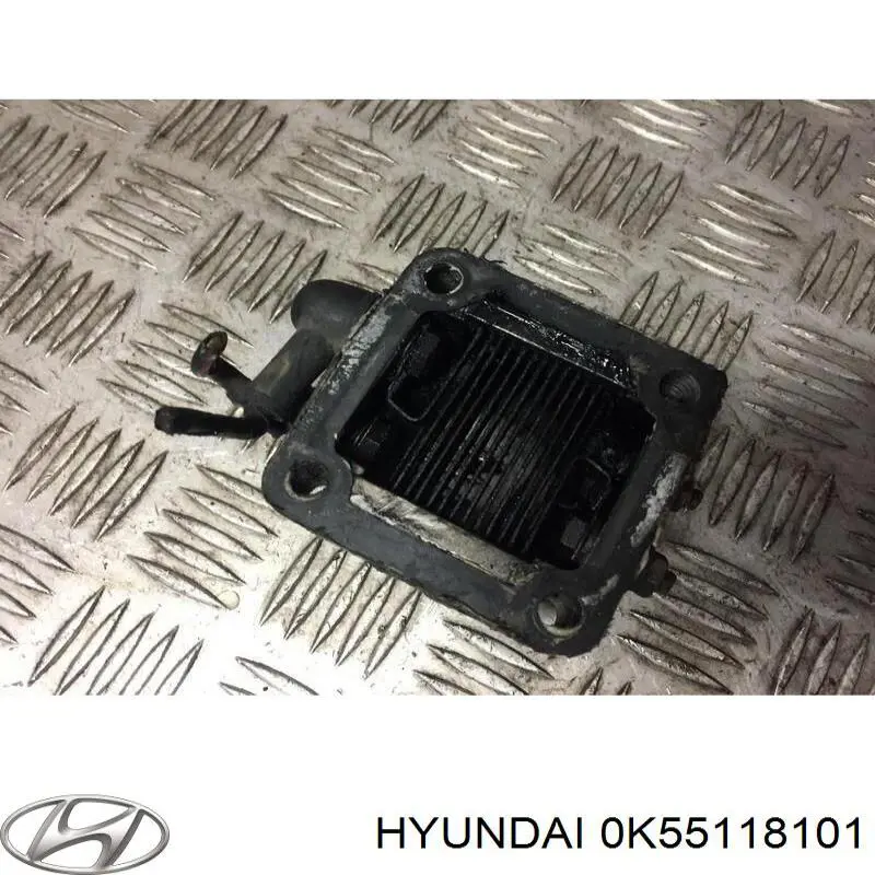 0K55118101 Hyundai/Kia Aquecedor de ar de tubo coletor de admissão