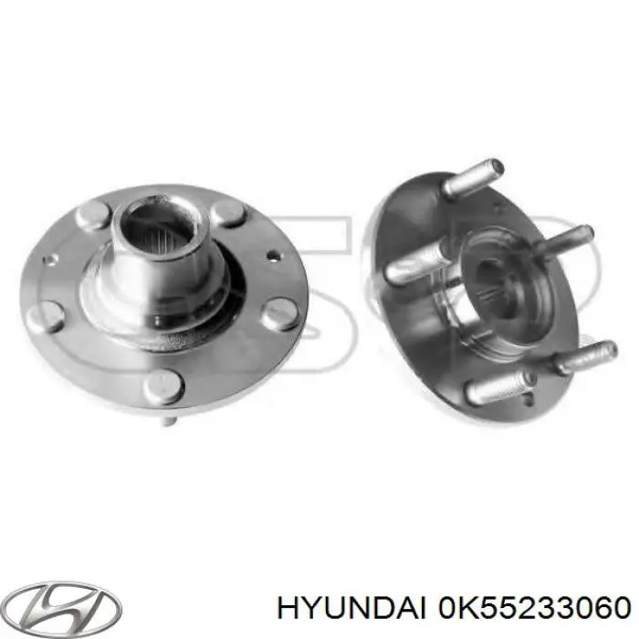 Cubo dianteiro Hyundai/Kia 0K55233060 preço, a partir de 20,38 USD