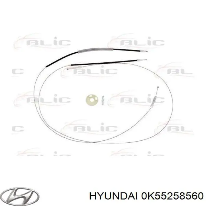 Mecanismo de acionamento de vidro da porta dianteira direita Hyundai/Kia 0K55258560B preço, a partir de 66,40 USD