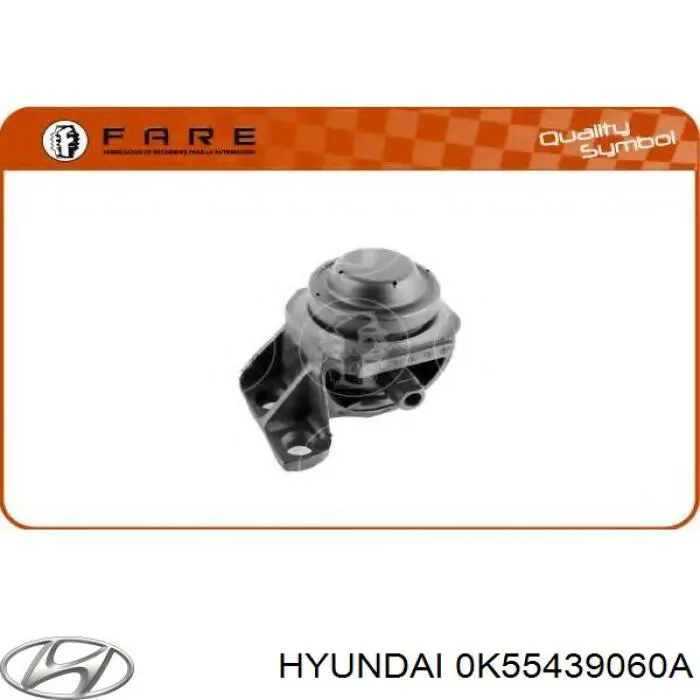 Compre K55439060A Hyundai/Kia Coxim (suporte) direito de motor
