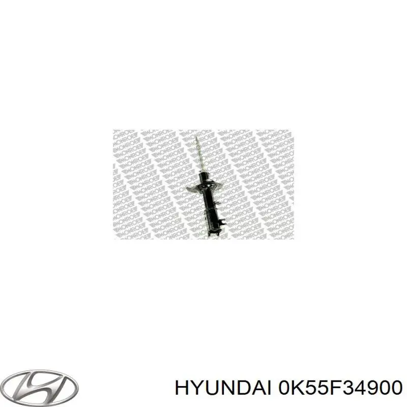 Compre 0K55F34900 Hyundai/Kia Amortecedor dianteiro esquerdo