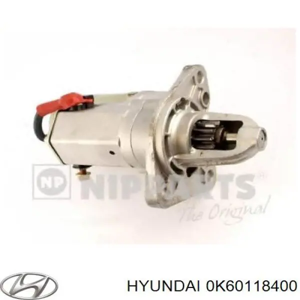 0K60118400 Hyundai/Kia Motor de arranco