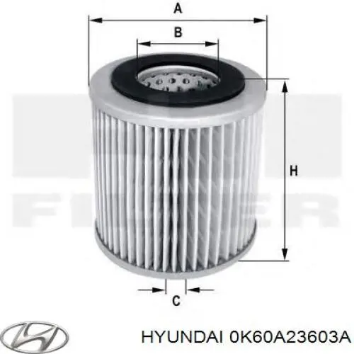 Compre 0K60A23603A Hyundai/Kia Filtro de ar