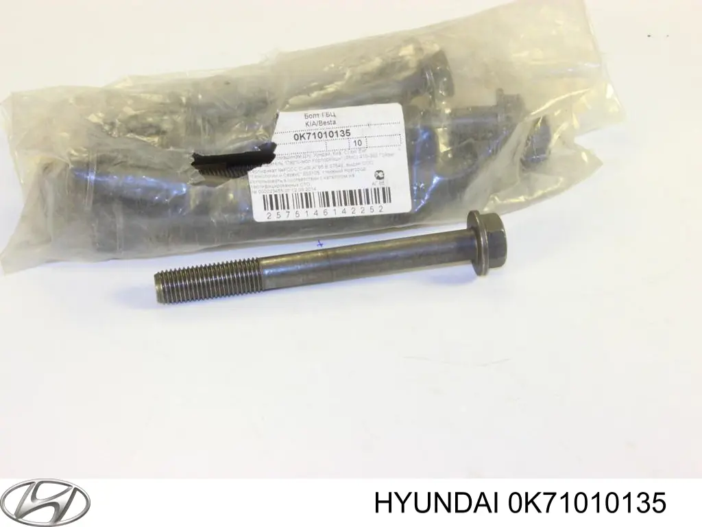 Parafuso de cabeça de motor (CBC) Hyundai/Kia 0K71010135 preço, a partir de 42,40 USD