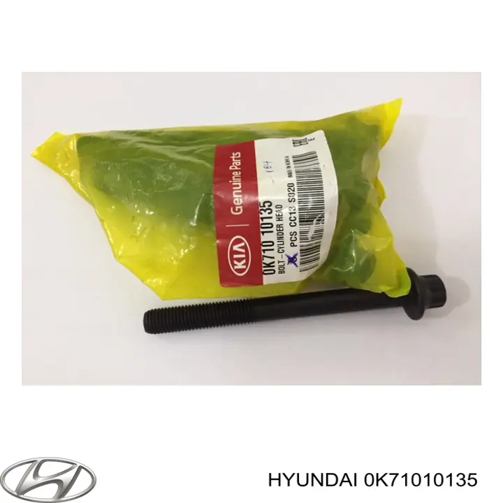 Compre 0K71010135 Hyundai/Kia Parafuso de cabeça de motor (CBC)