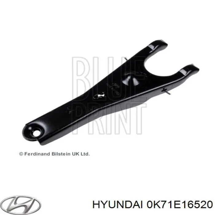 0K71E16520 Hyundai/Kia Forquilha de embraiagem