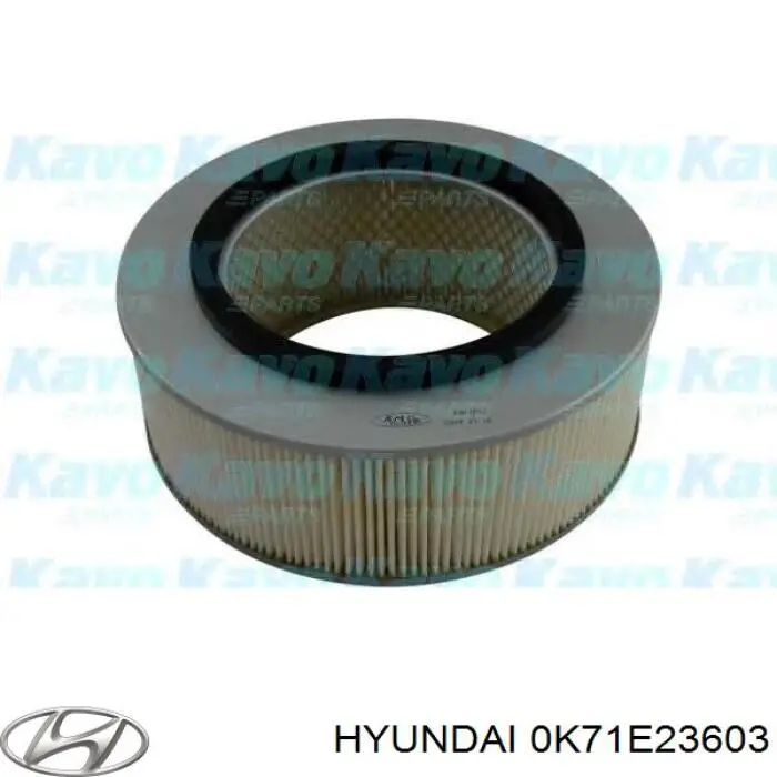 Filtro de ar 0K71E23603 Hyundai/Kia