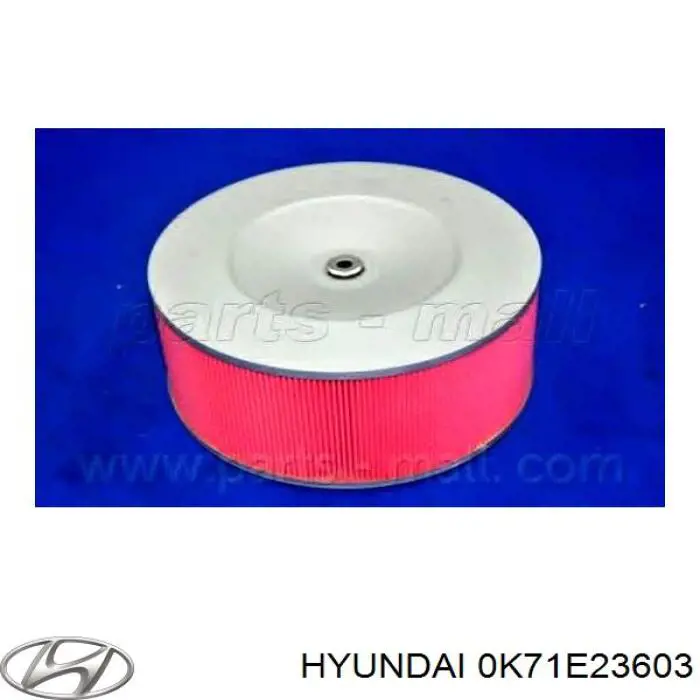 0K71E23603 Hyundai/Kia Filtro de ar
