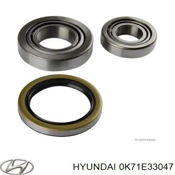 Rolamento interno de cubo dianteiro Hyundai/Kia 0K71E33047 preço, a partir de 84,16 USD
