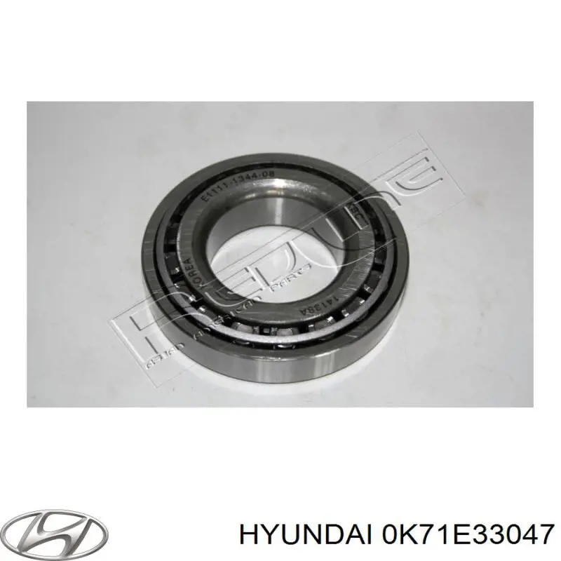 0K71E33047 Hyundai/Kia Rolamento interno de cubo dianteiro