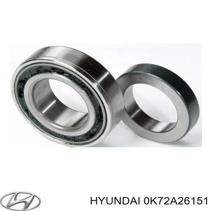 Compre 0K72A26151 Hyundai/Kia Rolamento de cubo traseiro