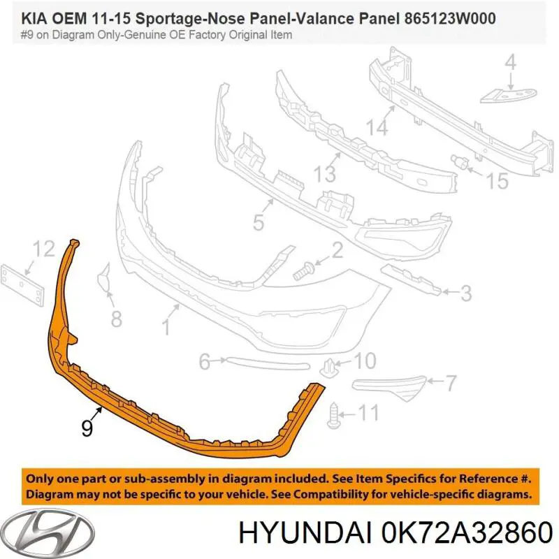 Compre 0K72A32860 Hyundai/Kia Cruzeta do mecanismo de direção inferior