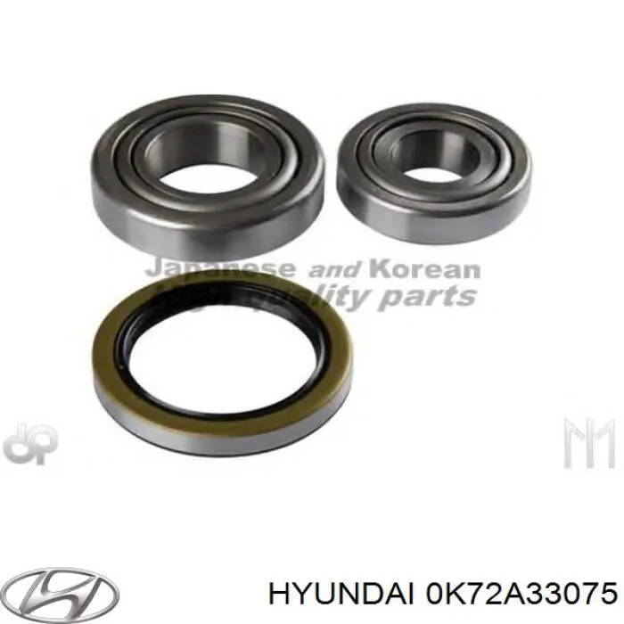 Compre OK72A33075 Hyundai/Kia Rolamento externo de cubo traseiro