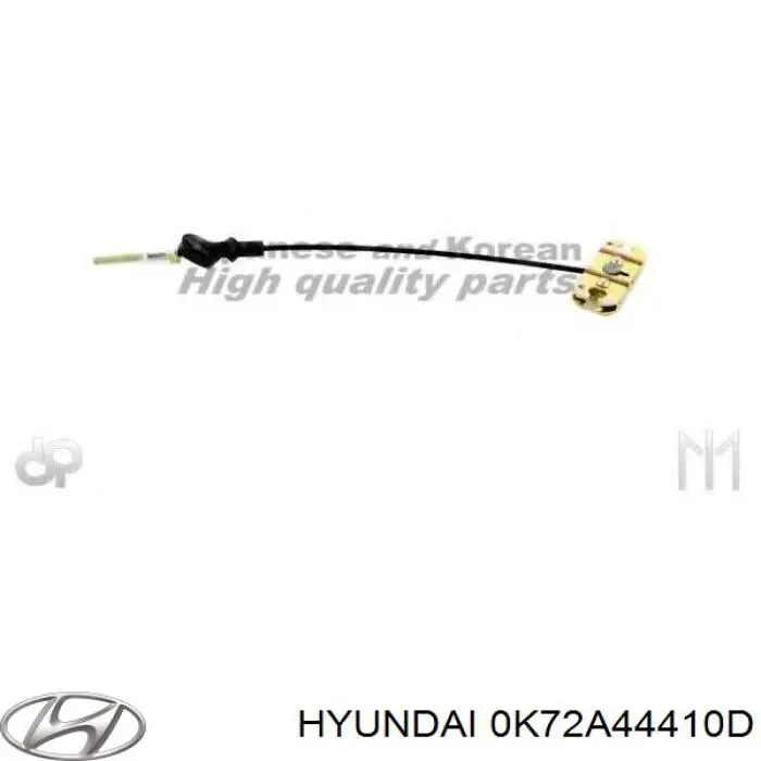 Compre 0K72A44410D Hyundai/Kia Cabo traseiro direito/esquerdo do freio de estacionamento