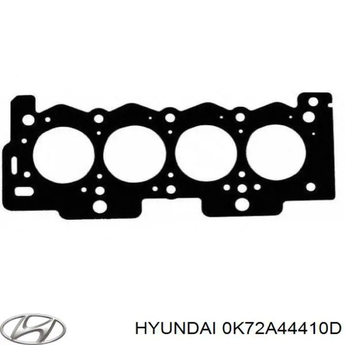 Cabo traseiro direito/esquerdo do freio de estacionamento 0K72A44410D Hyundai/Kia
