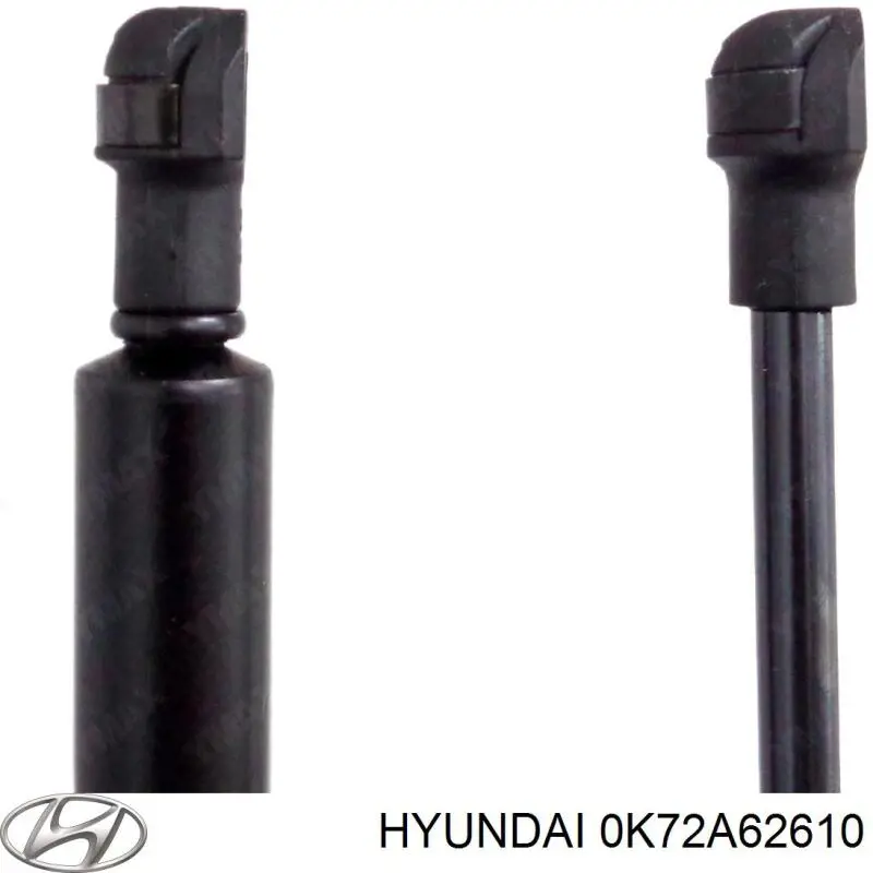 Amortecedor de tampa de porta-malas (de 3ª/5ª porta traseira) 0K72A62610 Hyundai/Kia