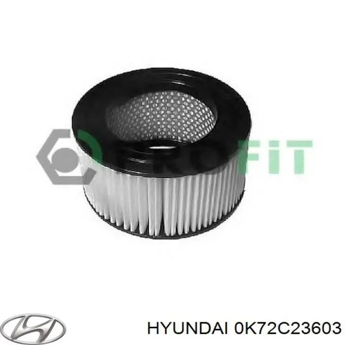 Compre 0K72C23603 Hyundai/Kia Filtro de ar