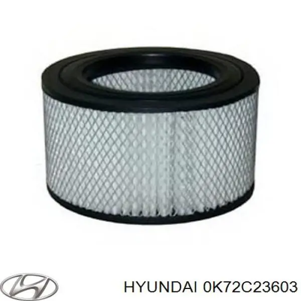 Filtro de ar 0K72C23603 Hyundai/Kia