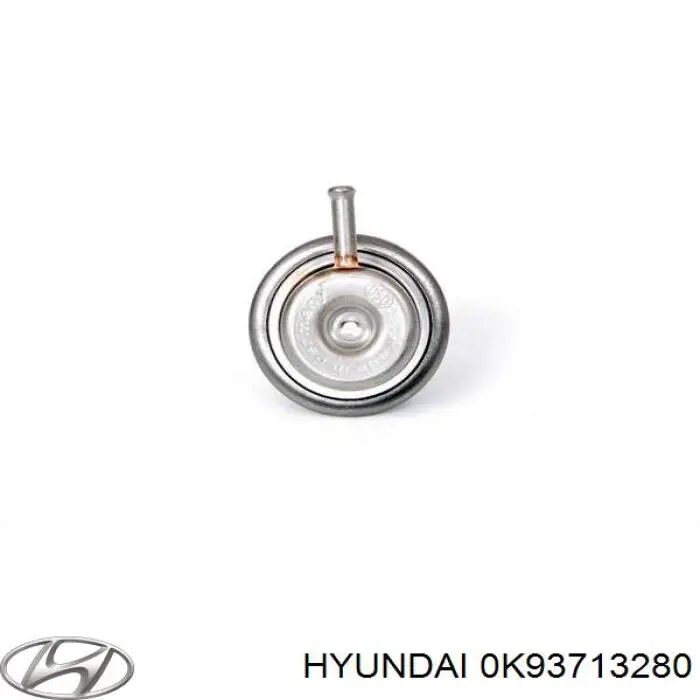 Regulador de pressão de combustível na régua de injectores 0K93713280 Hyundai/Kia