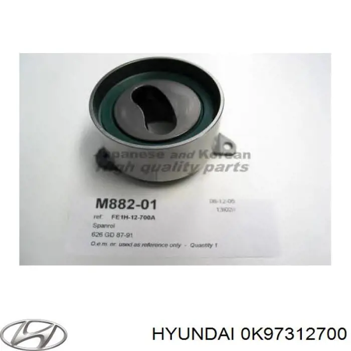 Rolo de reguladora de tensão da correia do mecanismo de distribuição de gás Hyundai/Kia 0K97312700 preço, a partir de 15,33 USD