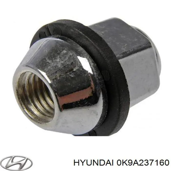 0K9A237160 Hyundai/Kia Porca de roda