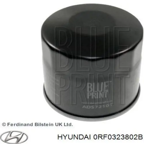 Compre 0RF0323802B Hyundai/Kia Filtro de óleo