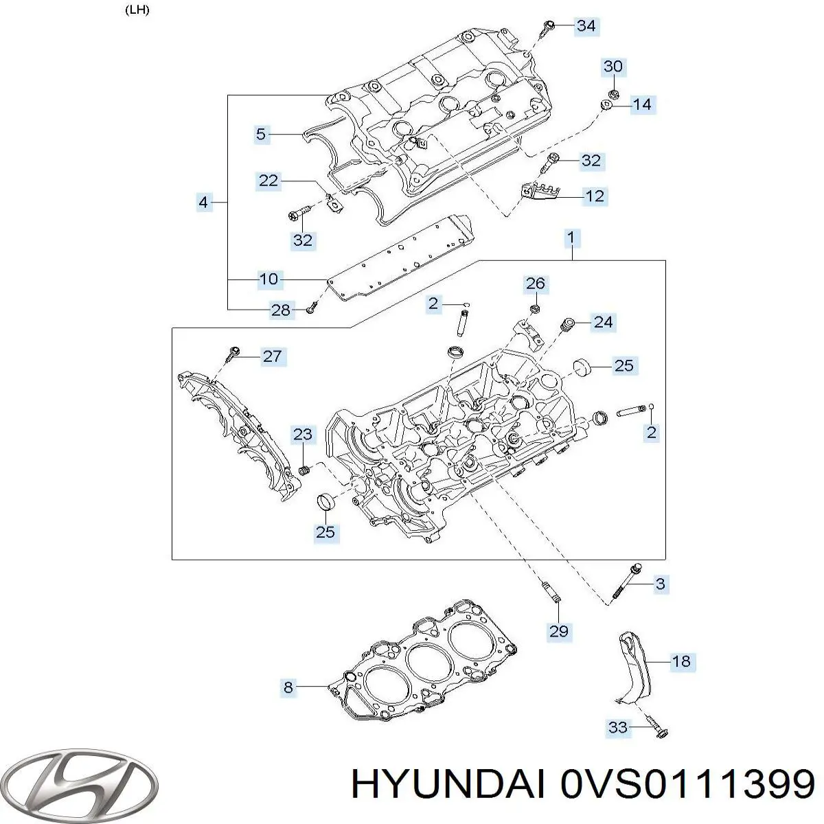  0VS0111399 Hyundai/Kia