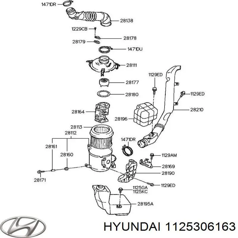  Hyundai/Kia 1125306163 preço, a partir de  