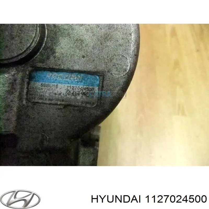 Compressor de aparelho de ar condicionado Hyundai/Kia 1127024500 preço, a partir de 258,80 USD