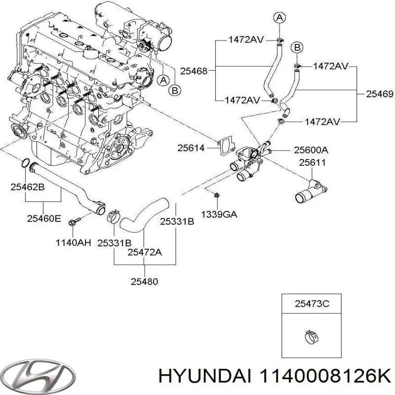  Hyundai/Kia 1140308123 preço, a partir de  