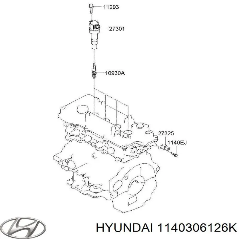  Hyundai/Kia 1140306123 preço, a partir de  USD